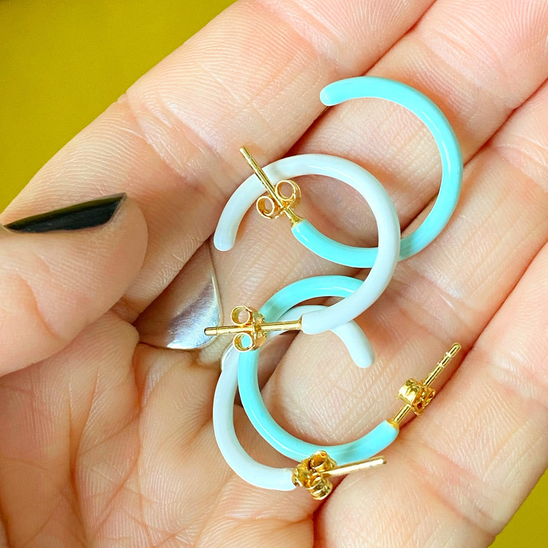 Color Hoops Medium:ピアス/ペア販売