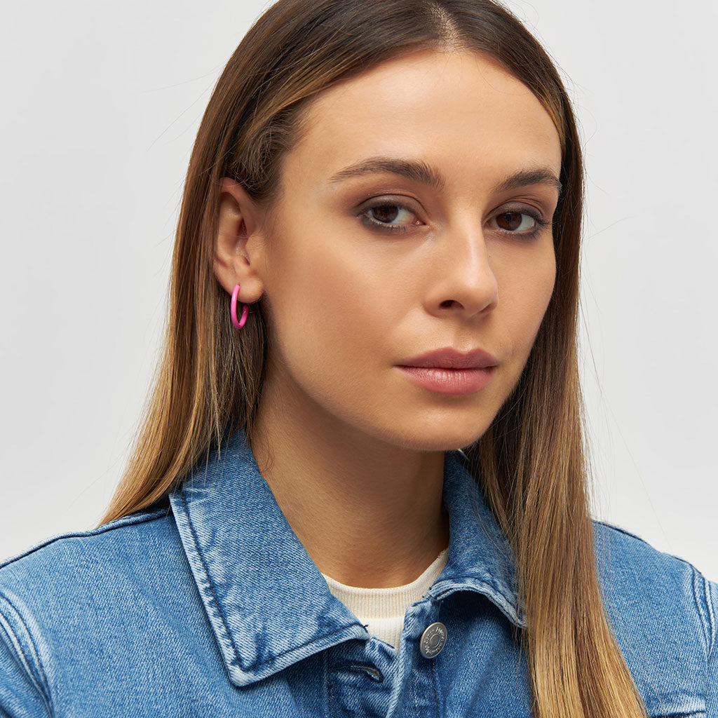 Color Hoops Medium:ピアス/ペア販売