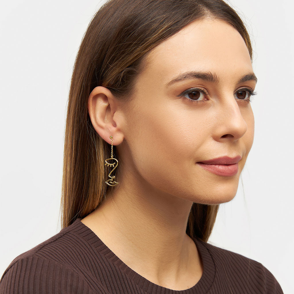 Topping Long Woman earring:ピアス/1個販売