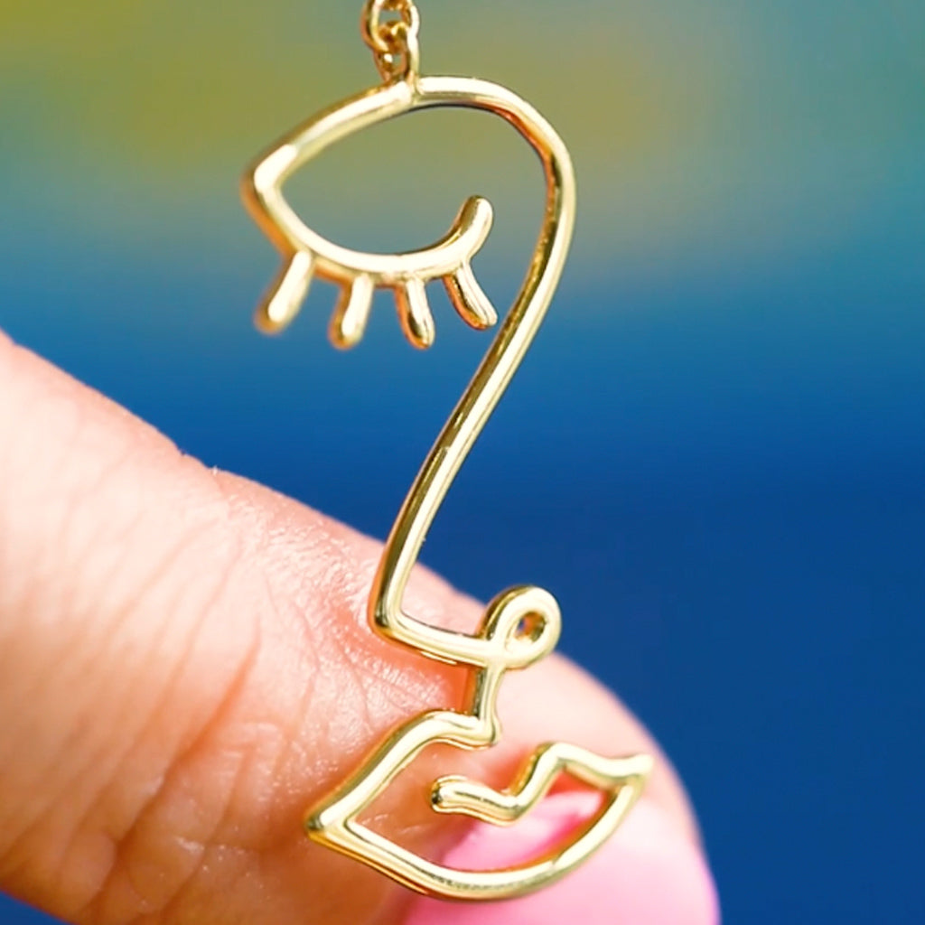 Topping Long Woman earring:ピアス/1個販売