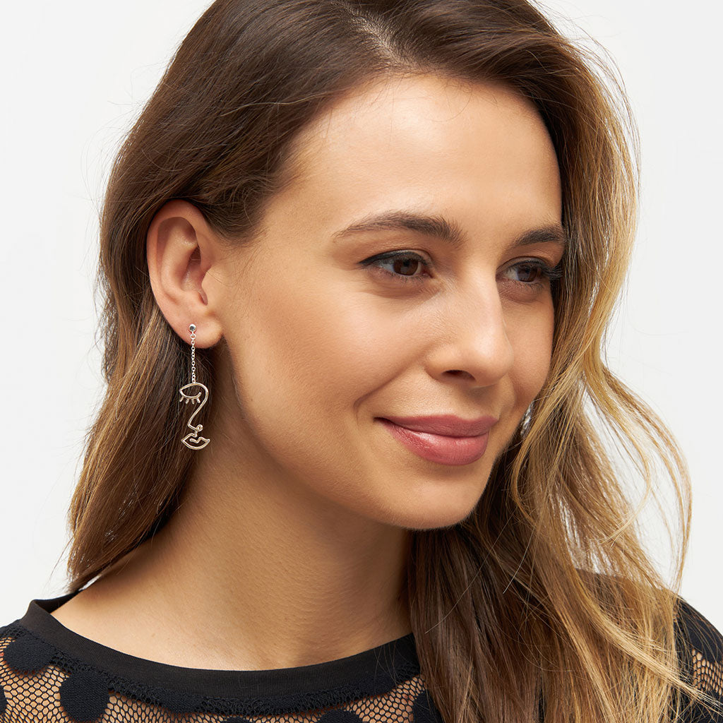 Topping Long Woman earring:ピアス/1個販売