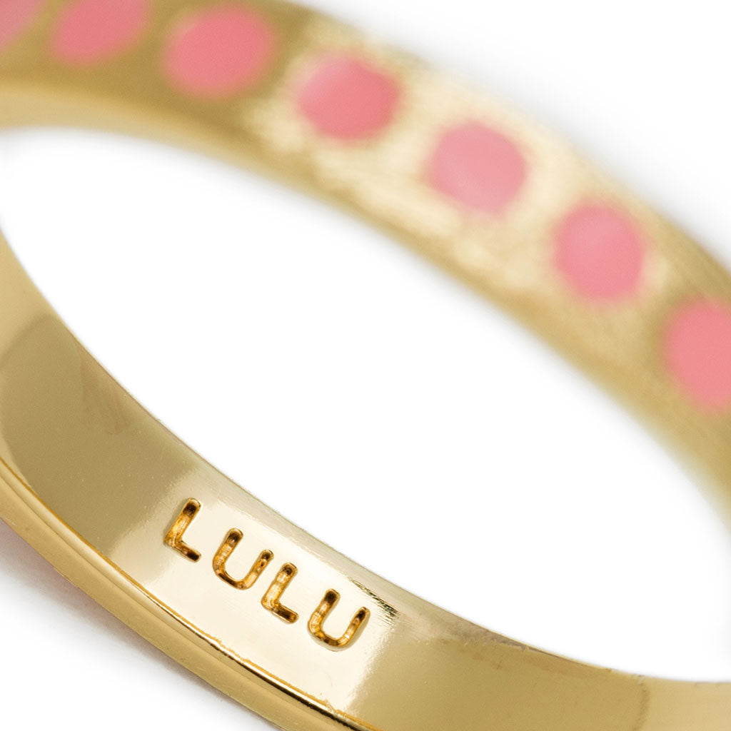 Pattern Ring Gold:指輪