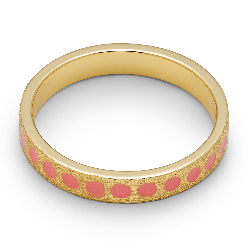 Pattern Ring Gold:指輪