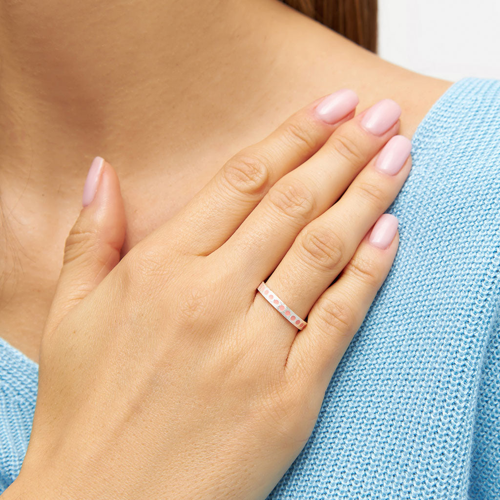 Pattern Ring silver:指輪