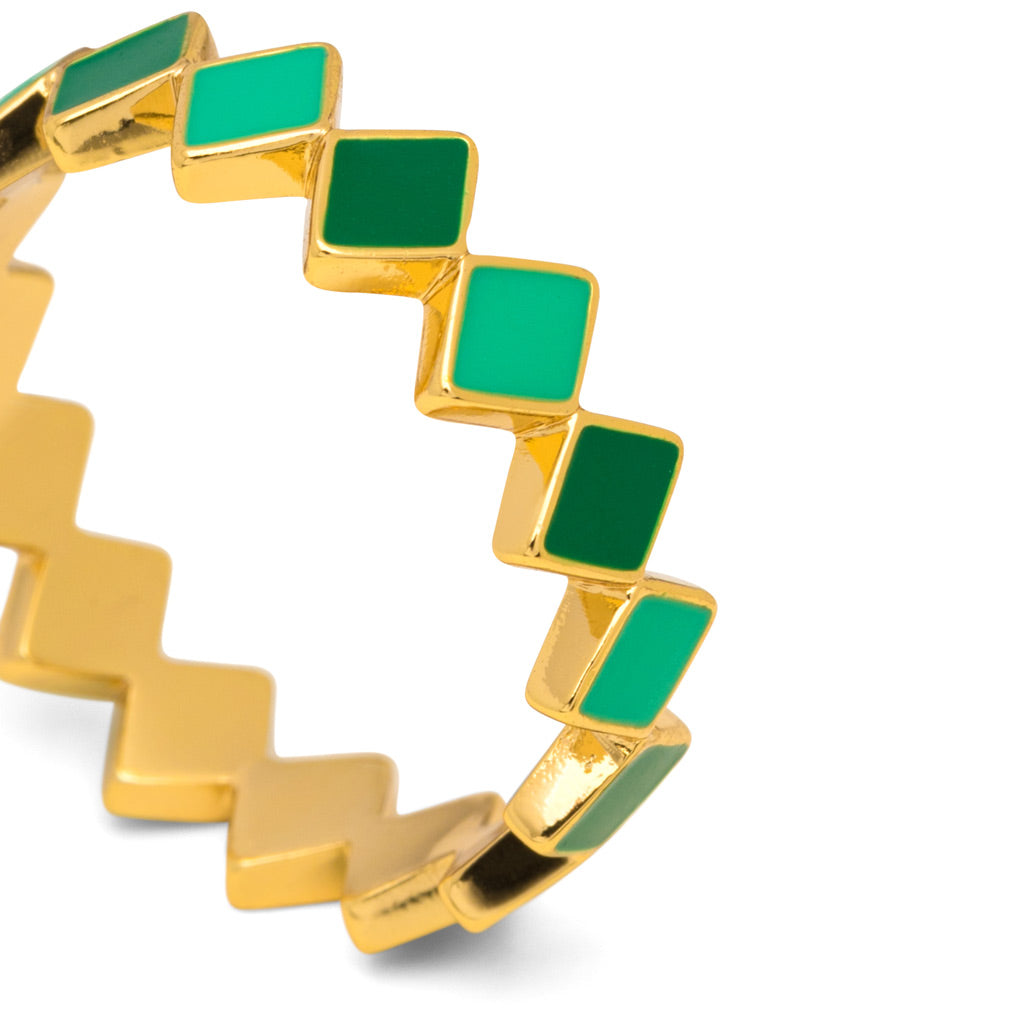 Confetti Ring(Gold base):指輪