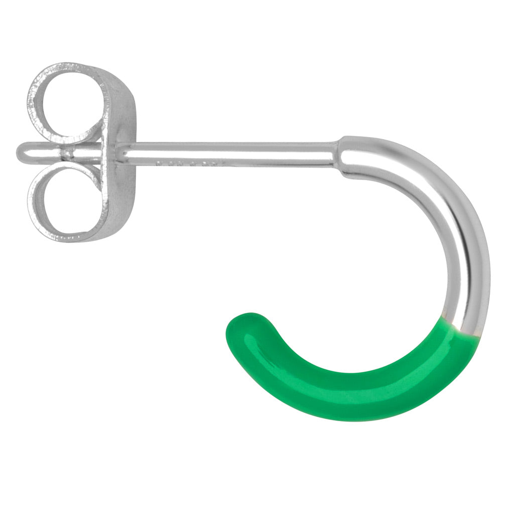 Color Hoop Half Dip:ピアス/1個販売