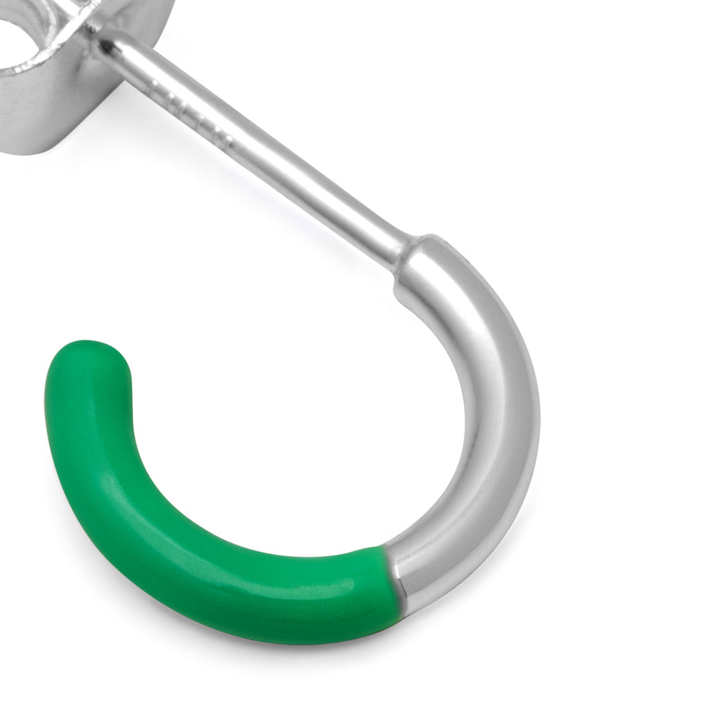 Color Hoop Half Dip:ピアス/1個販売