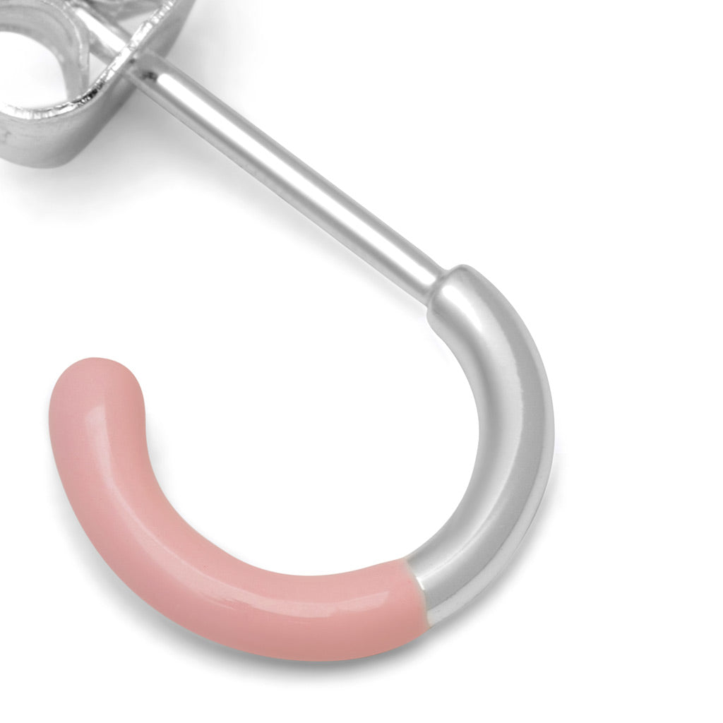 Color Hoop Half Dip:ピアス/1個販売