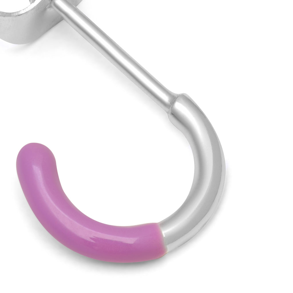 Color Hoop Half Dip:ピアス/1個販売