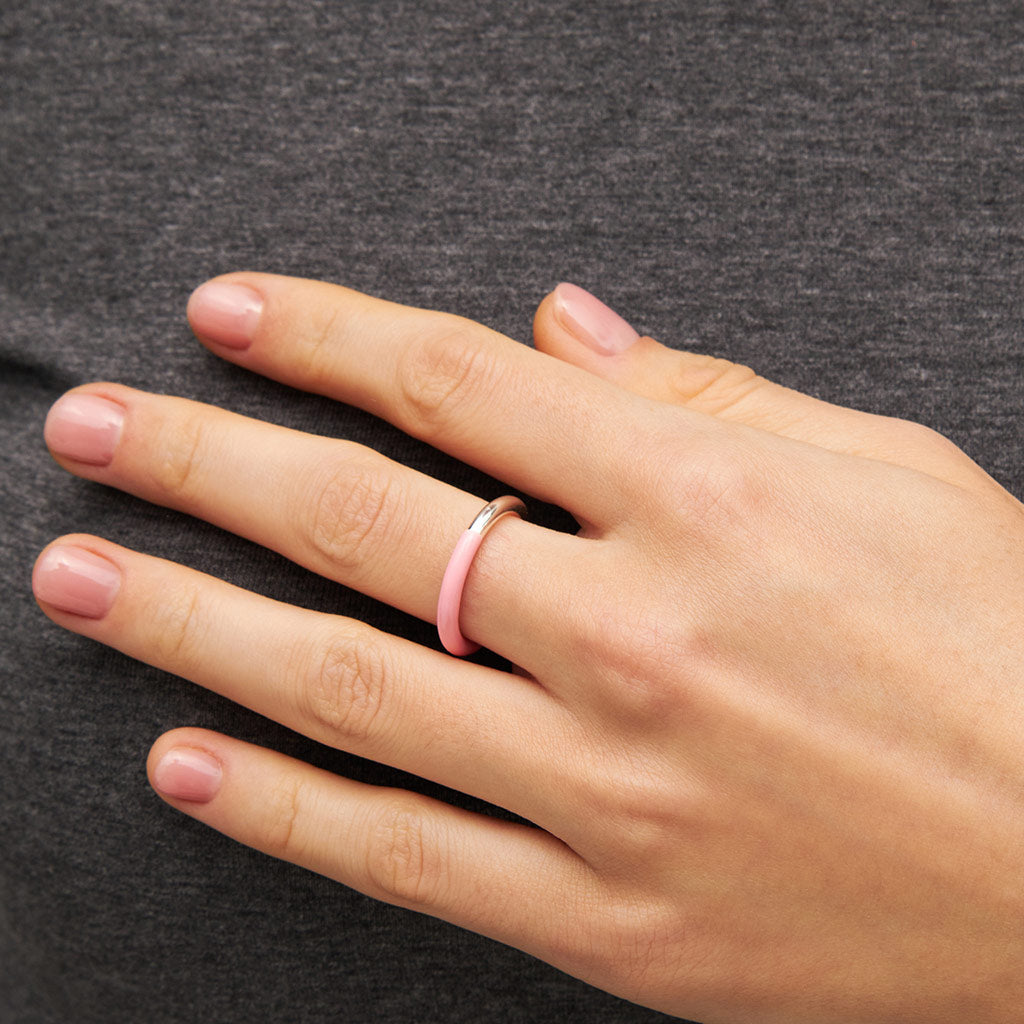 Double Color Ring silver:指輪