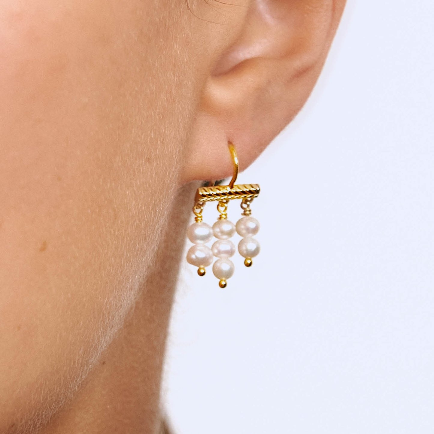 Mirage earrings(パール)ピアス:/ペア販売