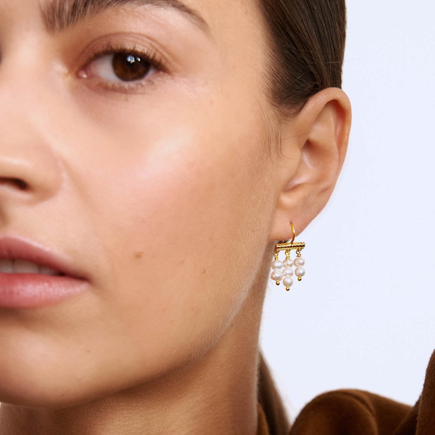 Mirage earrings(パール)ピアス:/ペア販売