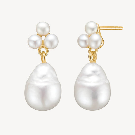 Coraline ear studs（パール）：ピアス/ペア販売
