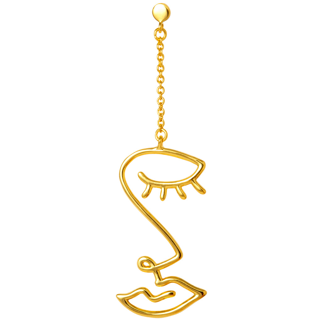 Topping Long Woman earring：ピアス/1個販売