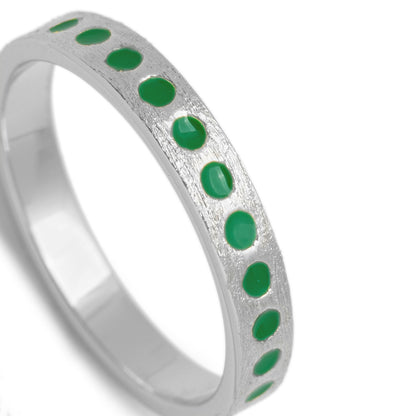 Pattern Ring silver：指輪