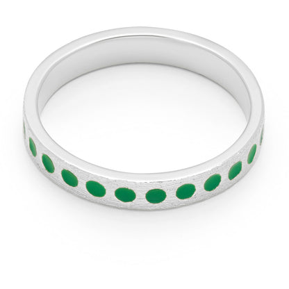 Pattern Ring silver：指輪