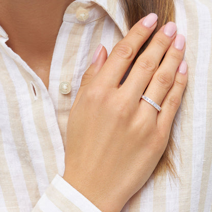 Pattern Ring silver：指輪