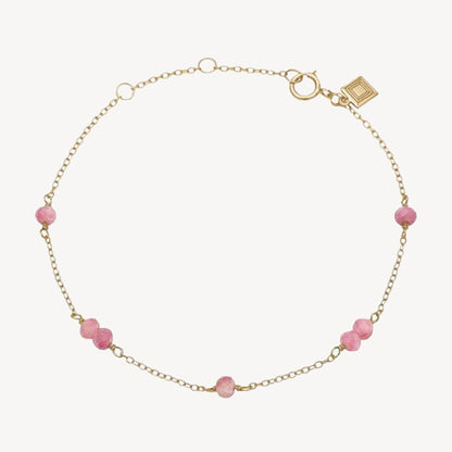Maia bracelet（ピンクトルマリン）：ブレスレット