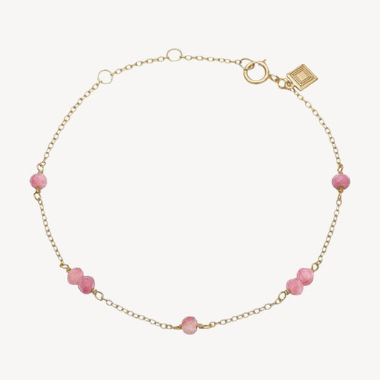 Maia bracelet（ピンクトルマリン）：ブレスレット