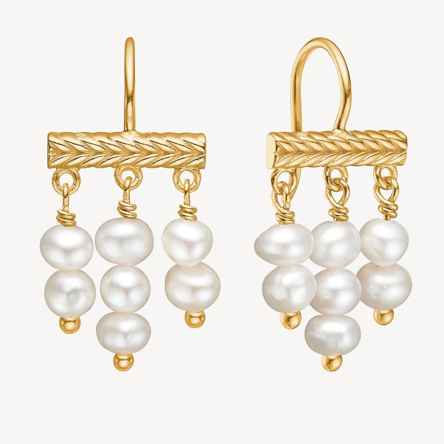 Mirage earrings（パール）ピアス：/ペア販売