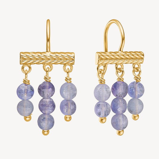 Mirage earrings（タンザナイト）/ピアス：ペア販売